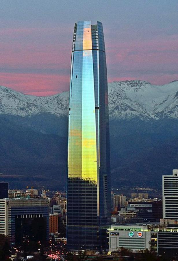 Apartament Condo Amueblado, Encomenderos 200 El Golf, Las Condes Santiago Con Vista Al Costanera Center Екстериор снимка